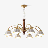 Swedish Modern Brass Chandelier - YhLamps